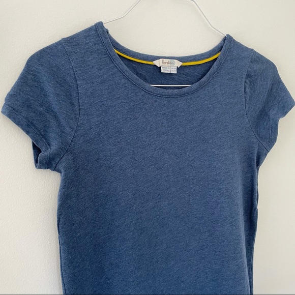 ⭐️LAST CHANCE⭐️ BODEN Slub Knit T-shirt Dress Blue/Navy - Picture 3 of 7